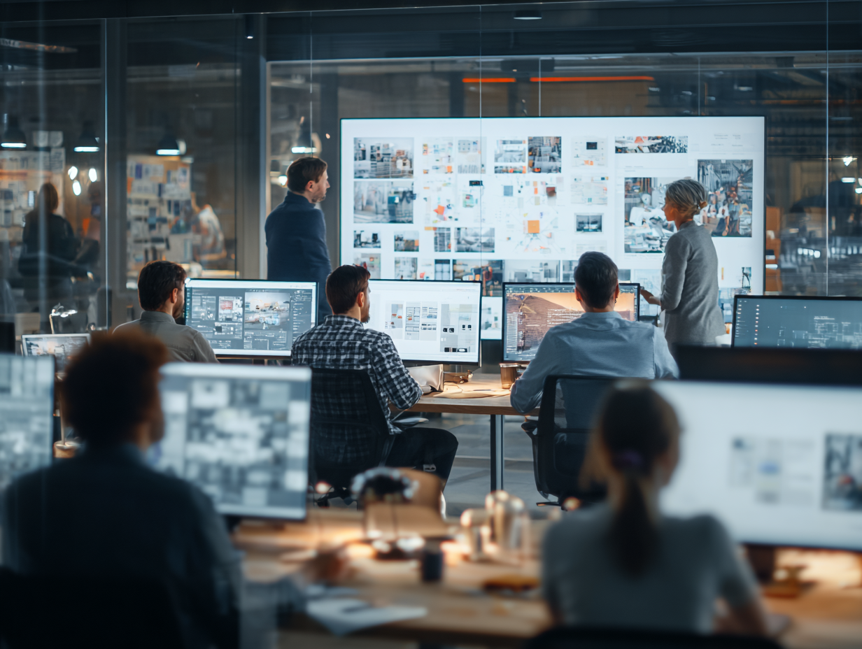 Security analytics visual showing data protection metrics